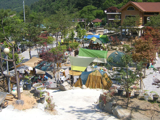 리즈호텔카라반캠핑장