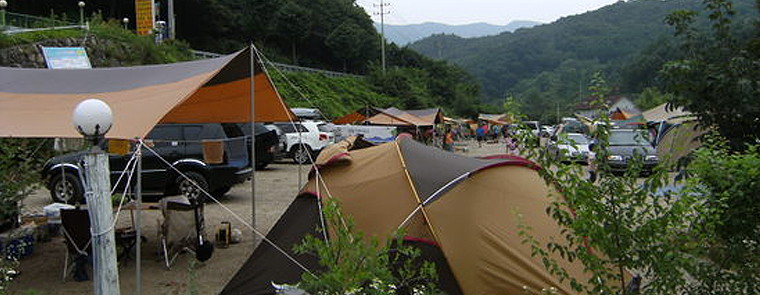 청평캠핑장(시냇가하얀집)